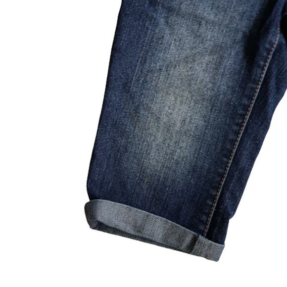 2 FOR $5 SALE Justice Denim Capris Rolled Hem Size 7S - Picture 14 of 15